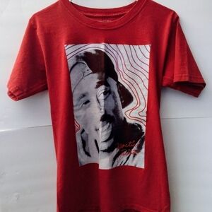 2019 Poetic Justice ~ Chemistry Red Graphic Tee